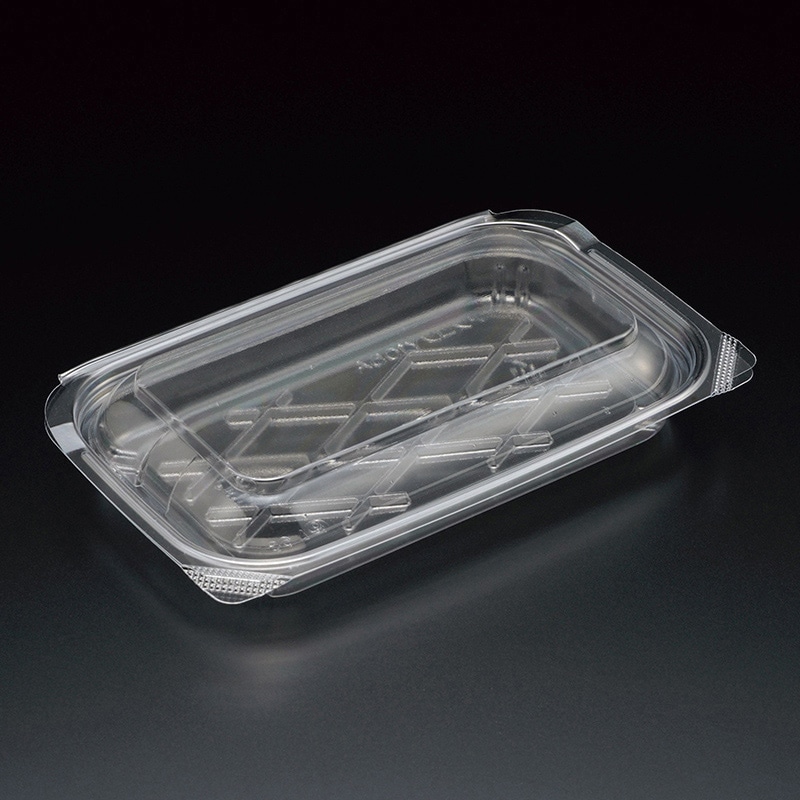 スミ 食品容器 アスコンY 105A 透明 100個/袋（ご注文単位8袋）【直送品】