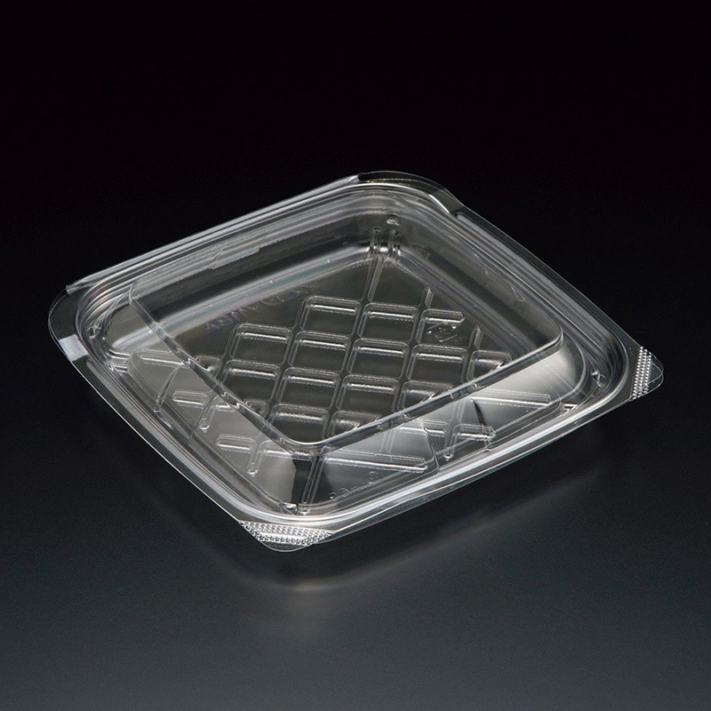 スミ 食品容器 アスコンY 118A 透明 100個/袋（ご注文単位10袋）【直送品】