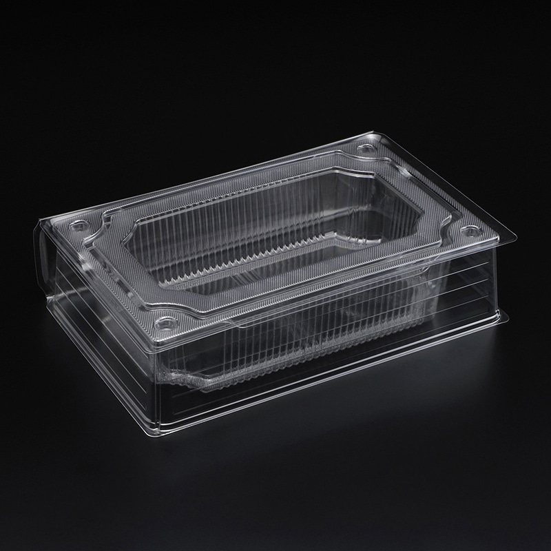 スミ 食品容器 アスコンY BOOK1 透明 50枚/袋（ご注文単位4袋）【直送品】