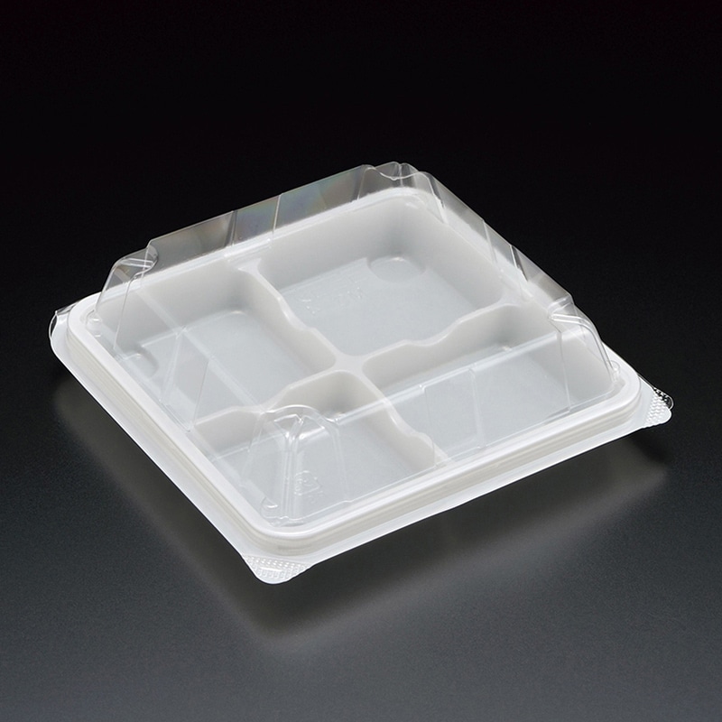 スミ フードパック ユニコン MS-4 W 100枚/袋（ご注文単位10袋）【直送品】