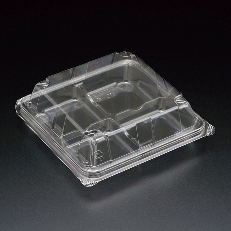 スミ フードパック ユニコン MS-4 透明 100個/袋（ご注文単位10袋）【直送品】