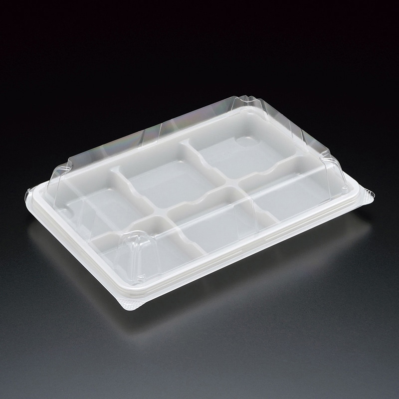 スミ フードパック ユニコン MS-6 W 100個/袋(ご注文単位8袋)【直送品】