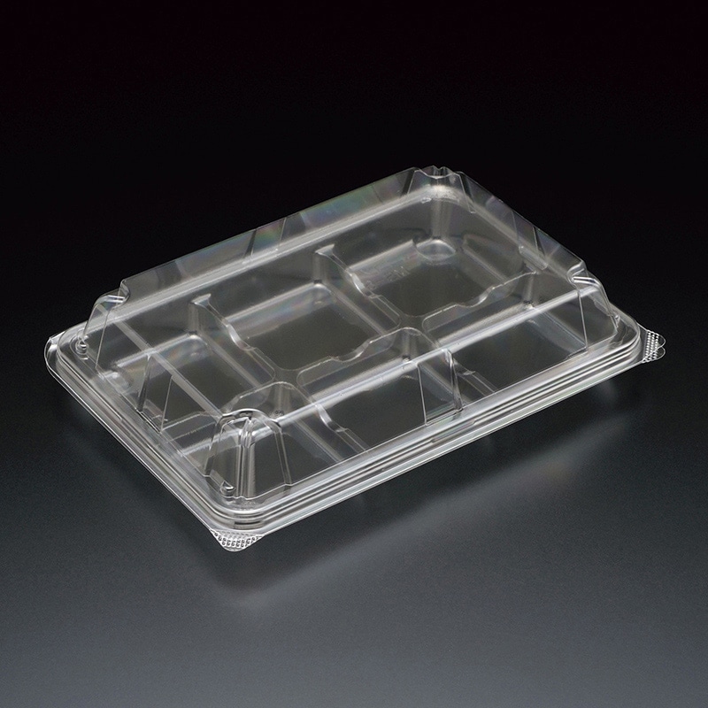 スミ フードパック ユニコン MS-6 透明 100個/袋（ご注文単位8袋）【直送品】