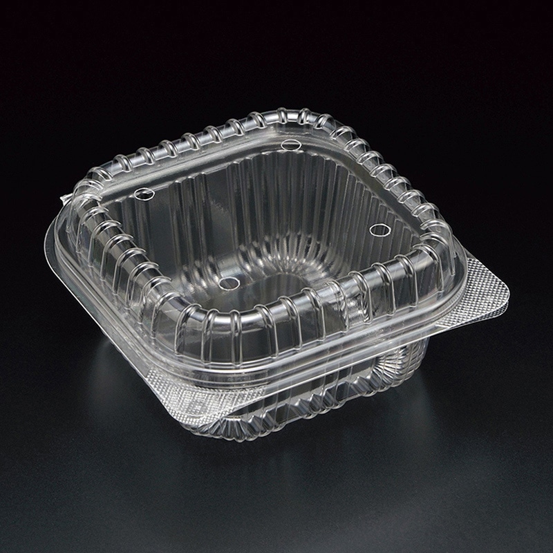 スミ フードパック ユニコン T-4H 透明 100個/袋(ご注文単位10袋)【直送品】