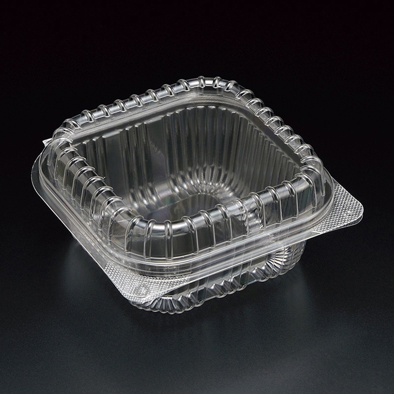 スミ フードパック ユニコン T-4 透明 100個/袋(ご注文単位10袋)【直送品】