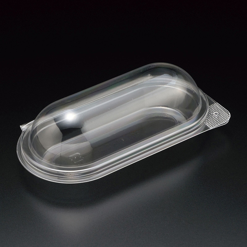 スミ フードパック ユニコン 小判203 透明 100個/袋(ご注文単位16袋)【直送品】