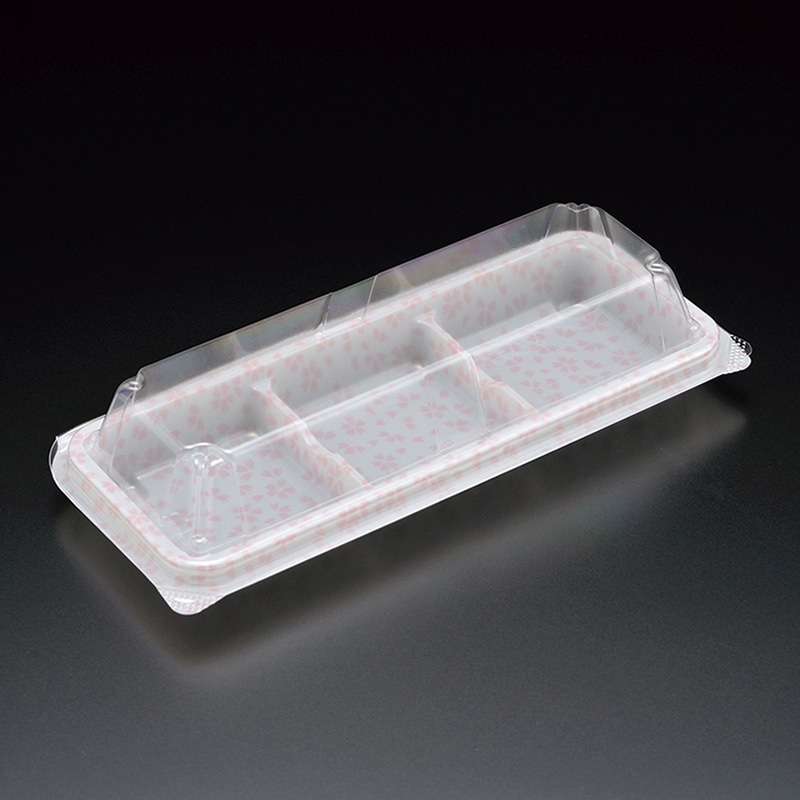 スミ フードパック ユニコン MS-3 桃桜 100個/袋（ご注文単位12袋）【直送品】