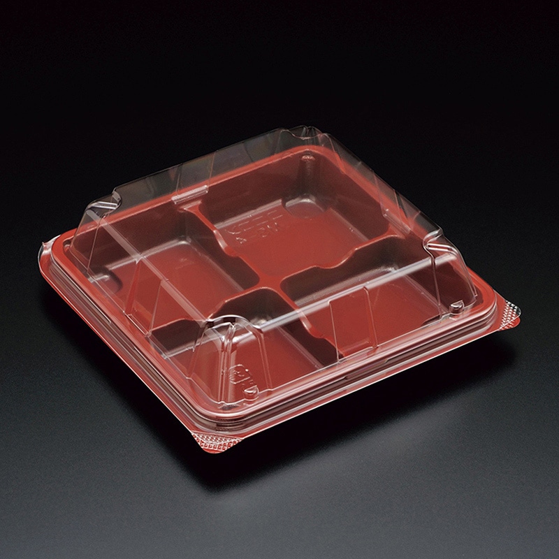 スミ フードパック ユニコン MS-4 R／B 100個/袋（ご注文単位10袋）【直送品】