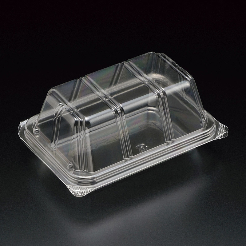 スミ フードパック ユニコン LS-03（小） 透明 100個/袋（ご注文単位9袋）【直送品】