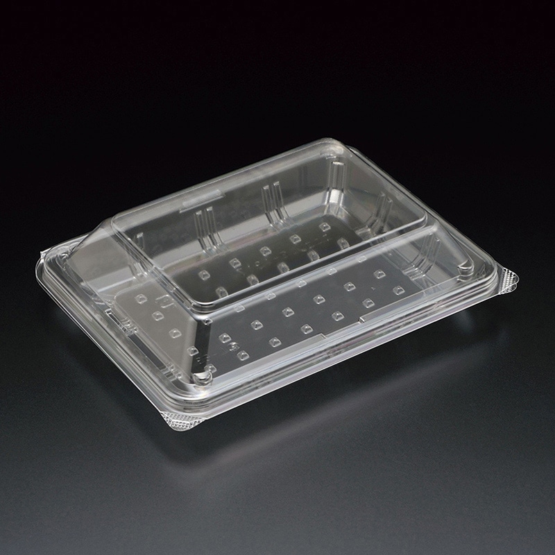 スミ フードパック ユニコン LS-1317 透明 50個/袋（ご注文単位16袋）【直送品】