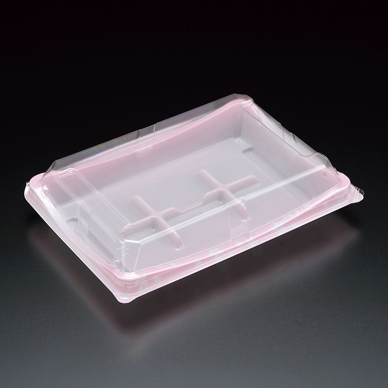 スミ フードパック ユニコン MS-60 さくら 桃 100個/袋（ご注文単位6袋）【直送品】