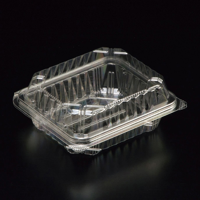 スミ フードパック ユニコン LS-257 透明 100個/袋（ご注文単位12袋）【直送品】