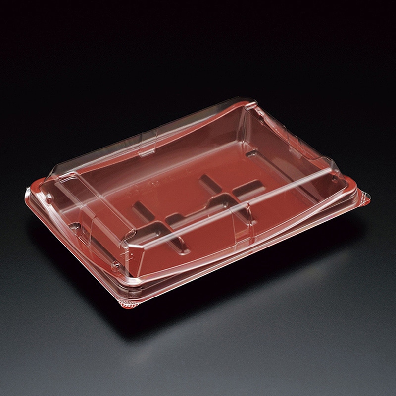 >スミ フードパック ユニコン MS-60 R/B 100個/袋(ご注文単位6袋)【直送品】