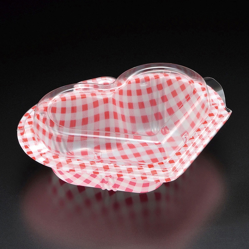 スミ フードパック ユニコン ハート1B W114 50個/袋（ご注文単位20袋）【直送品】