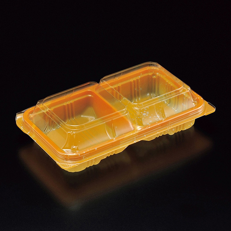 スミ フードパック ユニコン NL4-2S しぶき 茶 100個/袋（ご注文単位9袋）【直送品】