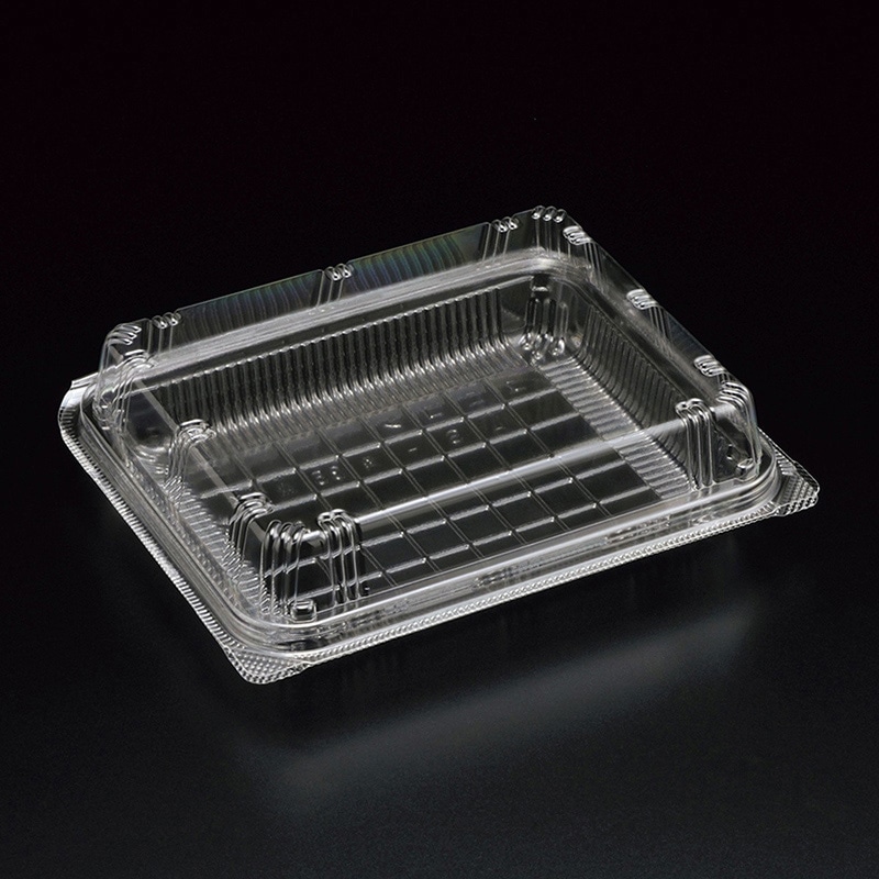 スミ フードパック ユニコン LS-角35（盛）-2 透明 50個/袋（ご注文単位16袋）【直送品】