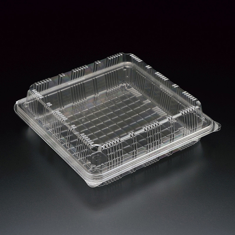 スミ フードパック ユニコン LS-角7(盛) 透明 50個/袋(ご注文単位6袋)【直送品】