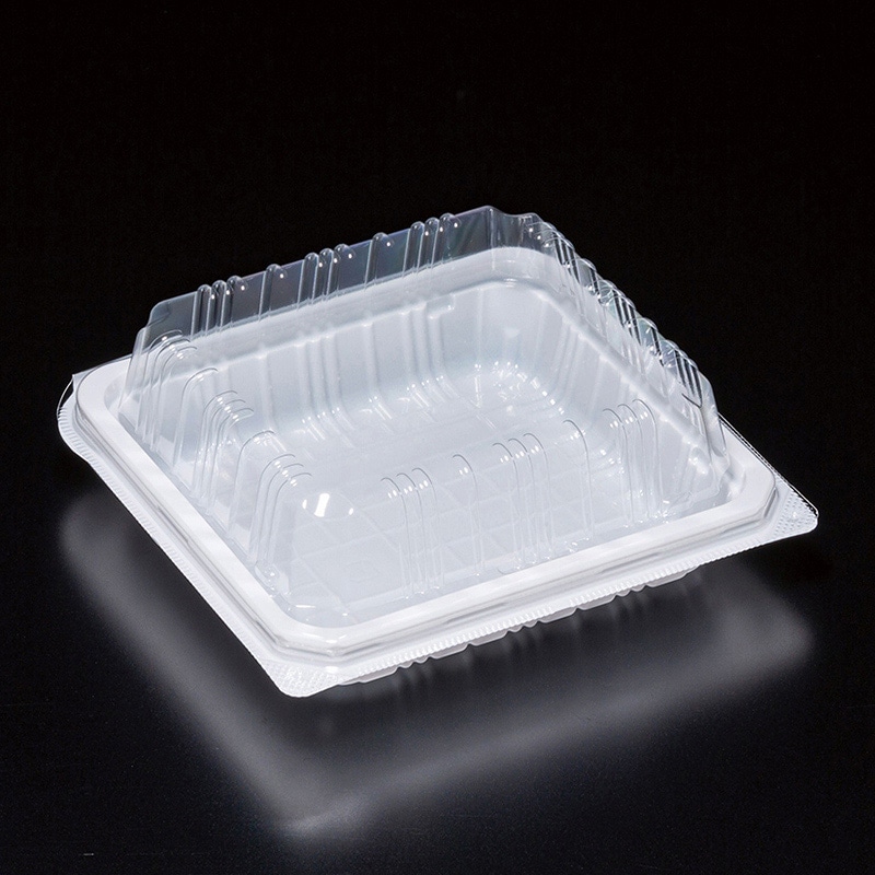 スミ フードパック ユニコン LS-角3（盛） W 50個/袋（ご注文単位16袋）【直送品】