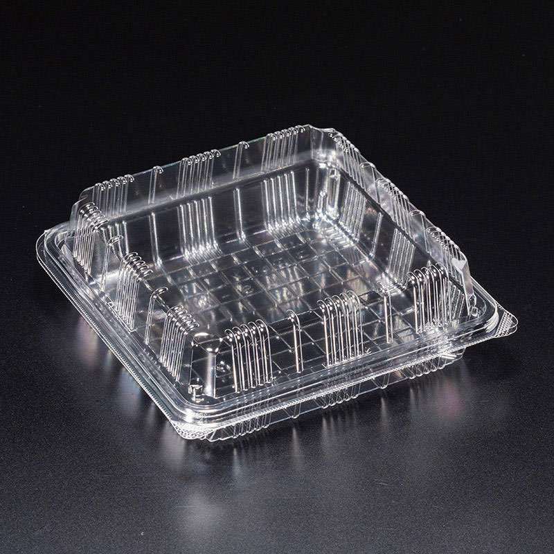 スミ フードパック ユニコン LS-角6（盛） 透明 50個/袋（ご注文単位8袋）【直送品】