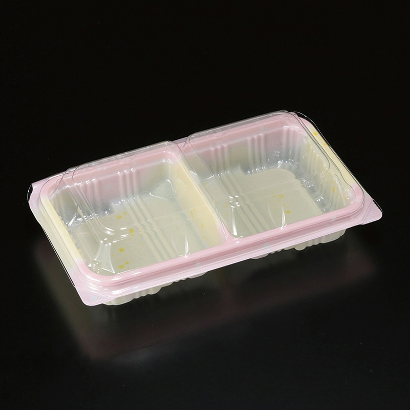 スミ フードパック ユニコン NL4-2S 風舞 桃 100個/袋（ご注文単位9袋）【直送品】