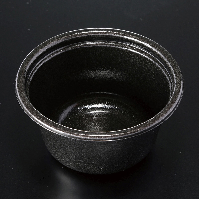 スミ 食品容器 エコロンP 本体 暖らんデリ130 墨 50個/袋（ご注文単位12袋）【直送品】