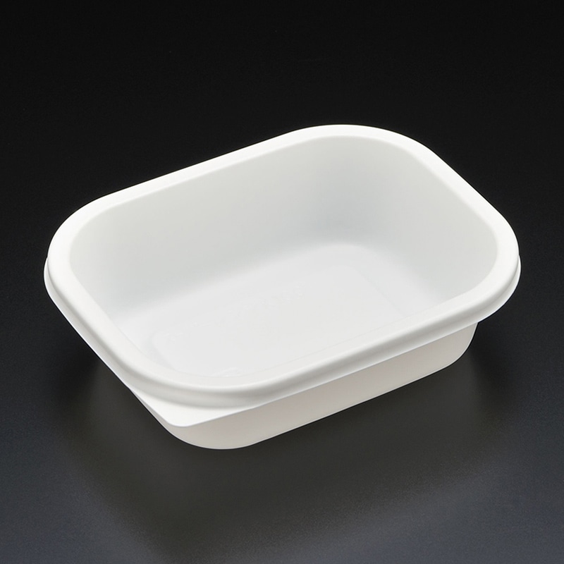 スミ 食品トレー スーパーレンジ K100 W 100個/袋（ご注文単位15袋）【直送品】