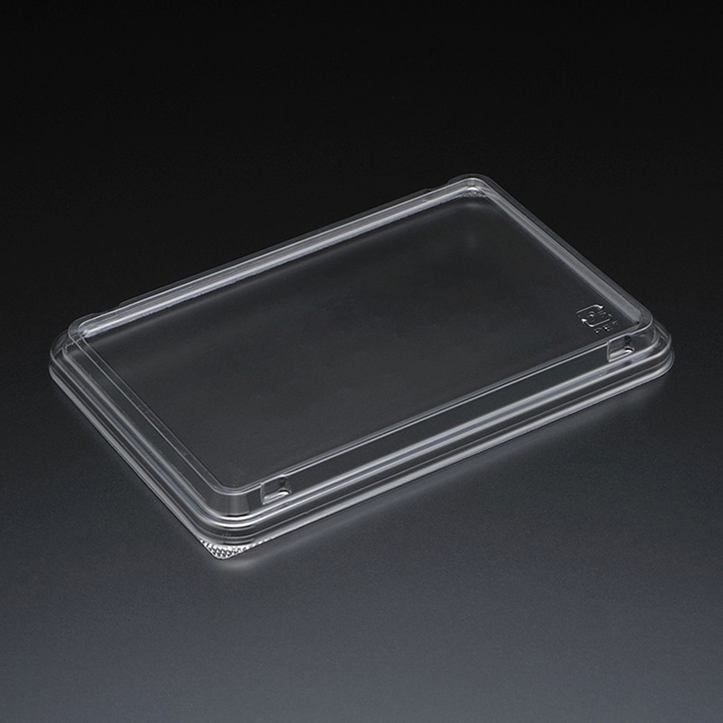 スミ 食品容器 スーパーレンジ 蓋 AP＿FK角113 透明 100個/袋（ご注文単位9袋）【直送品】