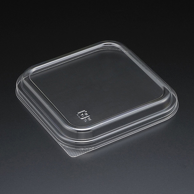スミ 食品容器 スーパーレンジ 蓋 FK角115 透明 100個/袋（ご注文単位8袋）【直送品】