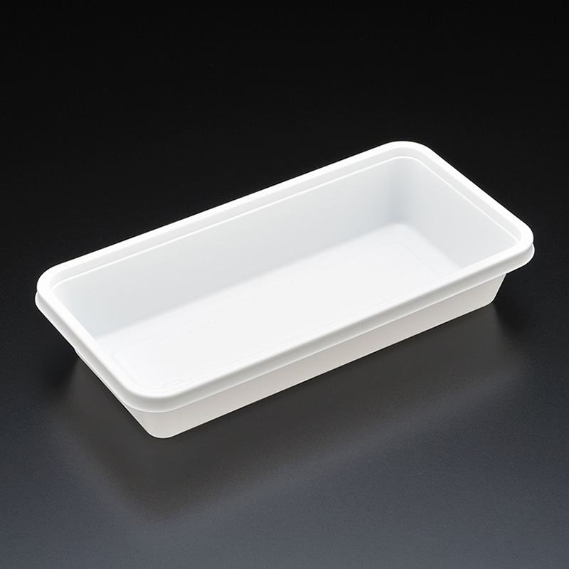 スミ 食品容器 スーパーレンジ 本体 K角195 W 100個/袋(ご注文単位9袋)【直送品】