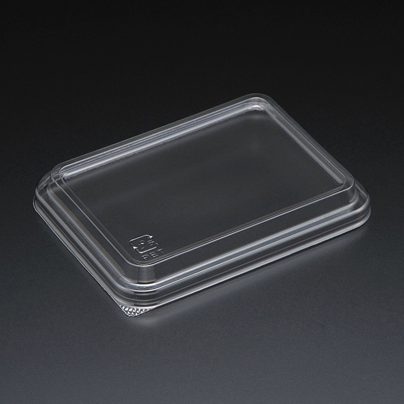 スミ 食品容器 スーパーレンジ 蓋 AP_FK角84 透明 100個/袋(ご注文単位20袋)【直送品】