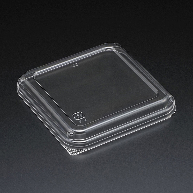 スミ 食品容器 スーパーレンジ 蓋 FK角95 透明 100個/袋(ご注文単位20袋)【直送品】