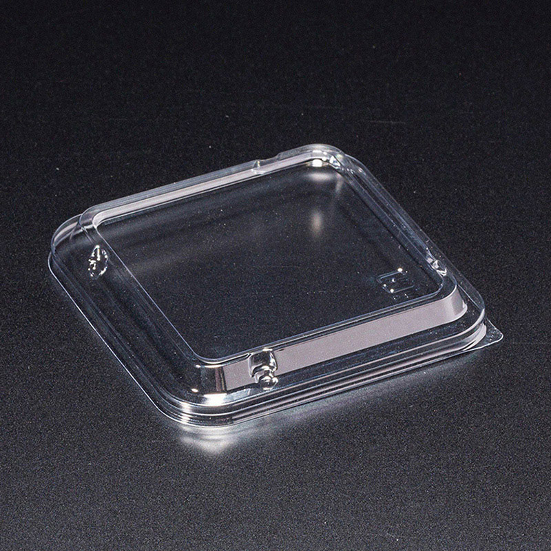 スミ 食品容器 スーパーレンジ 蓋 AP＿FK角95 透明 100個/袋（ご注文単位20袋）【直送品】