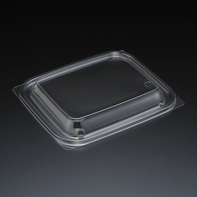 スミ 食品容器 スーパーレンジ 本体 AP_F1715 透明 100個/袋(ご注文単位9袋)【直送品】