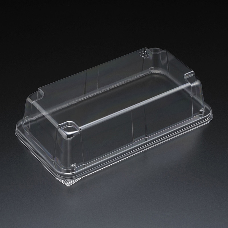 スミ 食品容器 スーパーレンジ 蓋 AP＿FK角199 透明 100個/袋（ご注文単位15袋）【直送品】