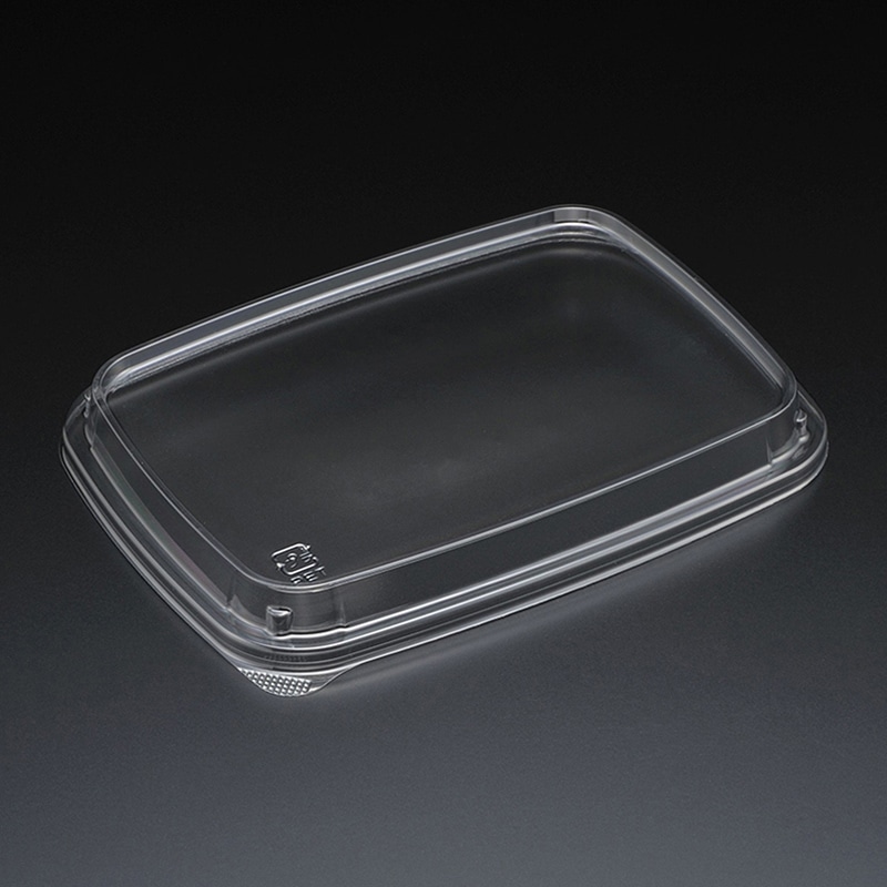 スミ 食品容器 スーパーレンジ 蓋 AP＿FK400-3 透明 100個/袋（ご注文単位10袋）【直送品】
