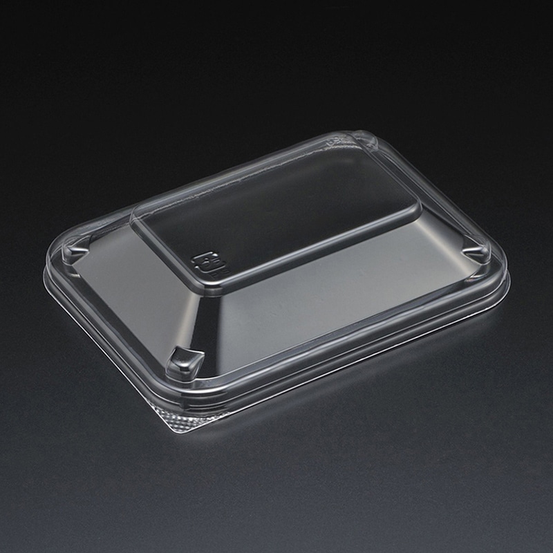 スミ 食品容器 スーパーレンジ 蓋 FVG101 透明 100個/袋（ご注文単位20袋）【直送品】