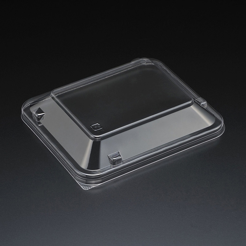 スミ 食品容器 スーパーレンジ 蓋 FVG102 透明 100個/袋（ご注文単位15袋）【直送品】