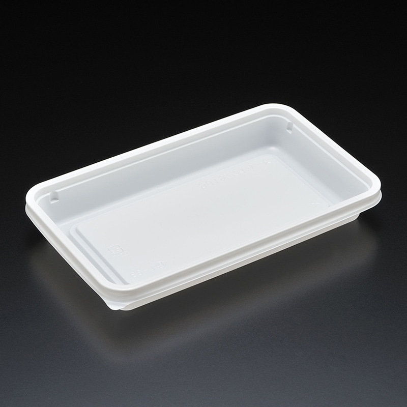 スミ 食品容器 スーパーレンジ 本体 G106 W 100個/袋（ご注文単位10袋）【直送品】