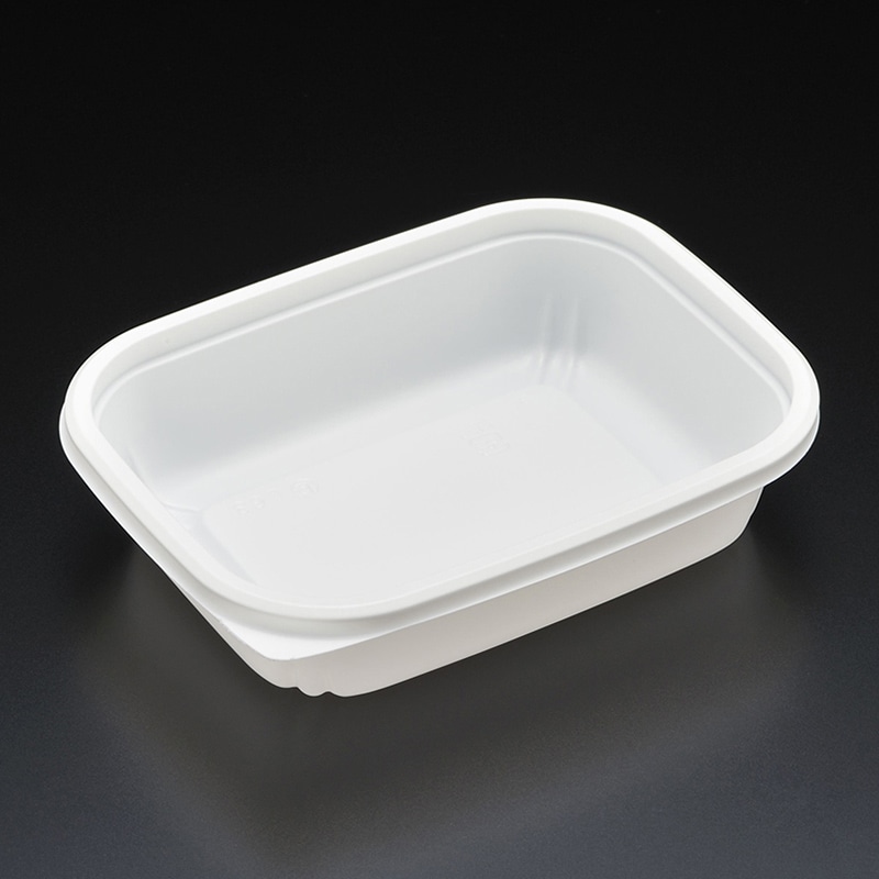 スミ 食品トレー スーパーレンジ U150 W 100個/袋（ご注文単位8袋）【直送品】