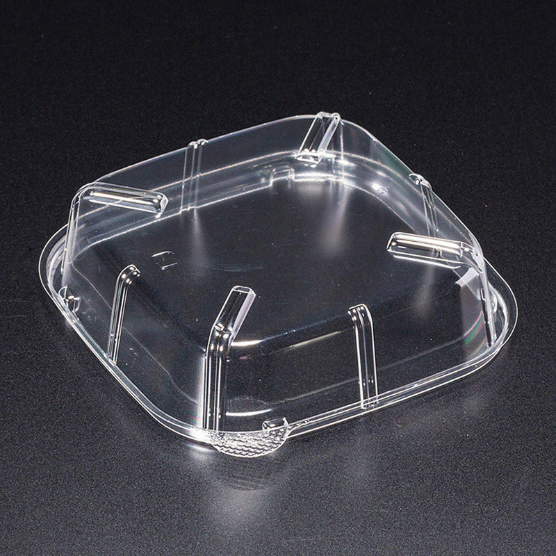 スミ 食品容器 スーパーレンジ 蓋 FNDボックス 透明 50個/袋（ご注文単位8袋）【直送品】