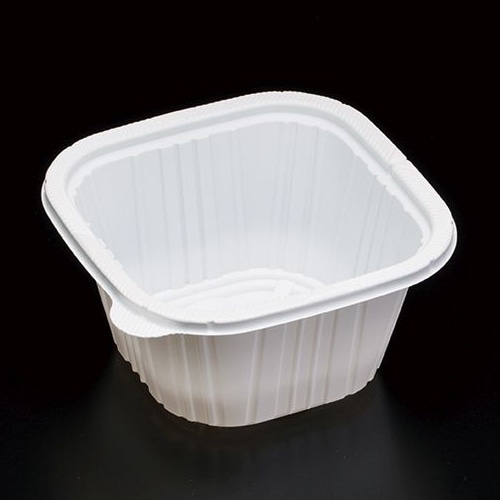 スミ 食品容器 スーパーレンジ 本体 NDボックス深 W 50個/袋（ご注文単位8袋）【直送品】