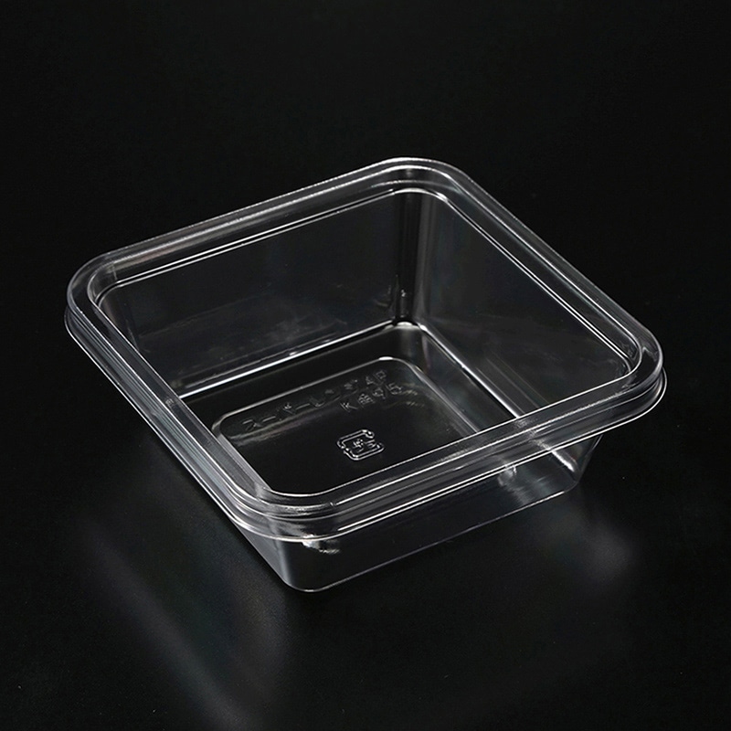 スミ 食品容器 スーパーレンジ 本体 AP K角95 透明 100個/袋（ご注文単位20袋）【直送品】