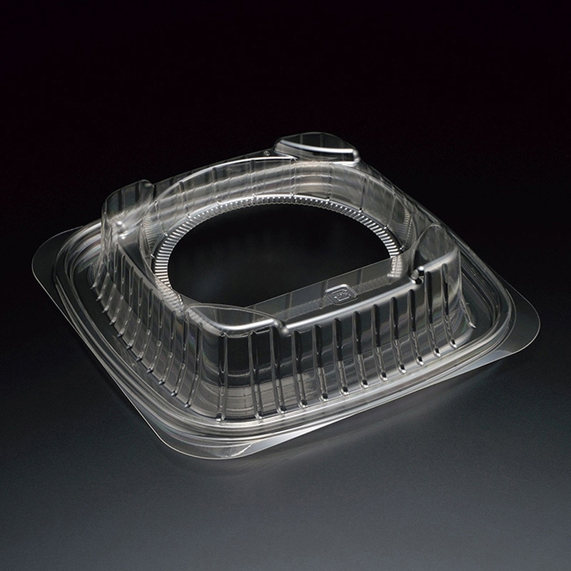 スミ 切り花出荷用保水容器 フラワーコンテナ 蓋 1 透明 50個/袋（ご注文単位6袋）【直送品】