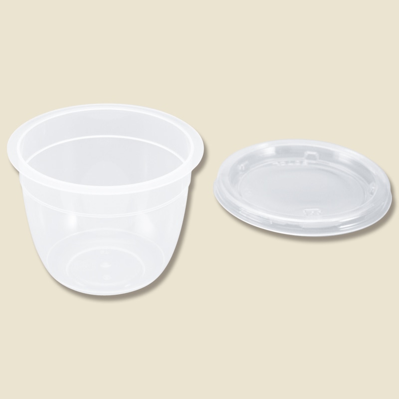 FREEDOM 製菓資材 プリンカップ 150 F0155 蓋付 10個/袋