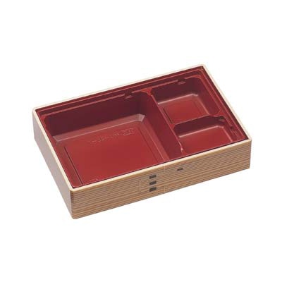 エフピコ 折箱弁当容器 本体 WU-8L-1 わっぱ 10枚/袋(ご注文単位18袋)【直送品】