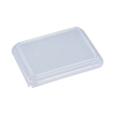 エフピコ オードブル容器　MFPティアラ角皿　嵌合蓋浅 MSF-4  50枚/袋（ご注文単位12袋）【直送品】