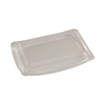 エフピコ 惣菜容器 FT京デリ 内嵌合蓋 T-京デリ-450 H蓋 OPS 透明 50枚/束(ご注文単位8束)【直送品】