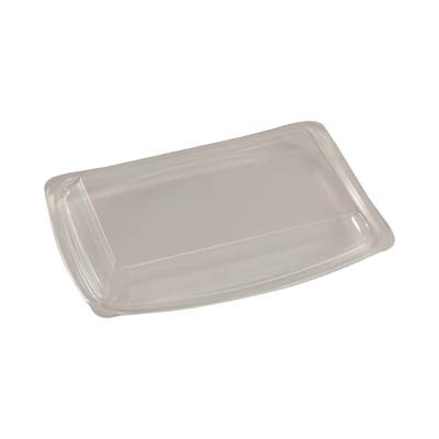 エフピコ 惣菜容器 FT京デリ 内嵌合蓋 T-京デリ-450 M蓋 OPS 透明 50枚/束(ご注文単位8束)【直送品】