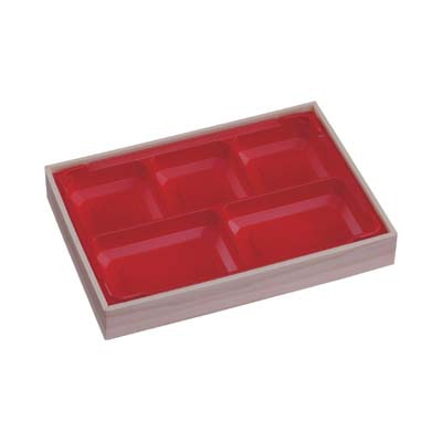 エフピコ 折箱弁当容器 本体 WIC-423-1 香木 20枚/袋(ご注文単位20袋)【直送品】