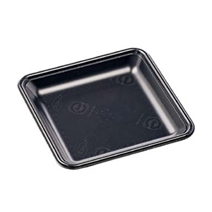 エフピコ 汎用トレー FLS-G 8-22 エコ黒 100枚/袋（ご注文単位18袋）【直送品】